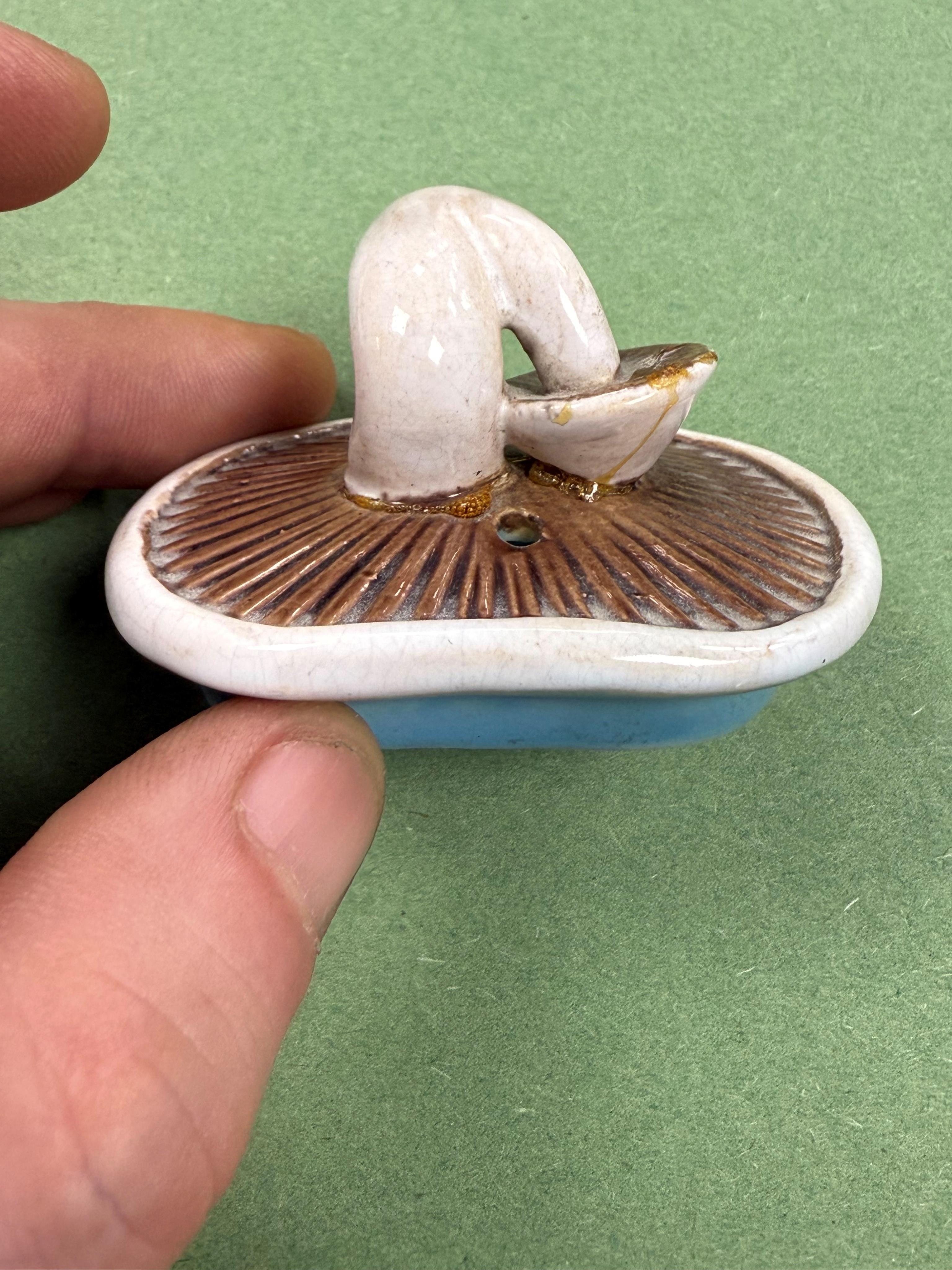 A rare Minton majolica teapot, c.1867